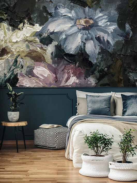 tapety i naklejki ścienne Kwiaty - Tapeta /DUŻY Obraz Samoprzylepny