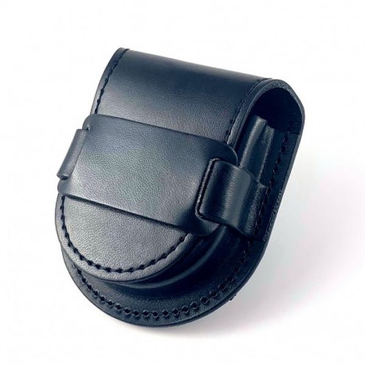 zegarki męskie SKÓRZANA Sakiewka na zegarek - Szlufka (BLACK)