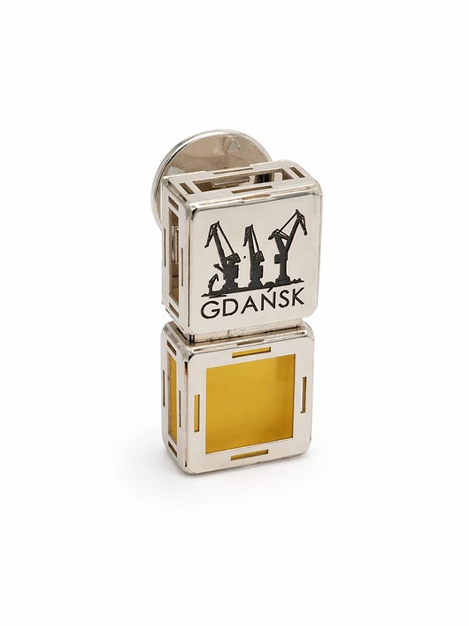 biżuteria męska Pin HEXON no.6.2