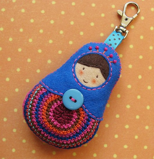 Matrioszka w stylu folk :) :) AylaArt