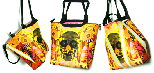 923 art MIMA bag SHORT & Marcin Painta print MIMAbags