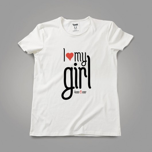 I LOVE MY GIRL męska YURCOV