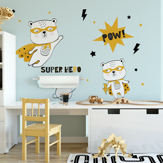 Naklejki ścienne Superbohater Make My Wall 