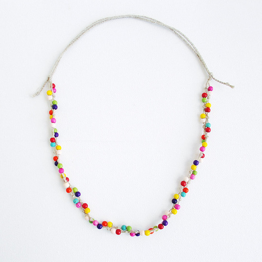 naszyjniki - inne Optymistycznie Naszyjnik bez metalu