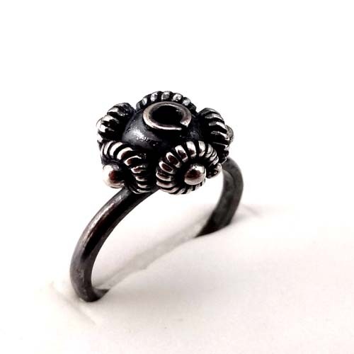 black raw ring Pracownia Neores