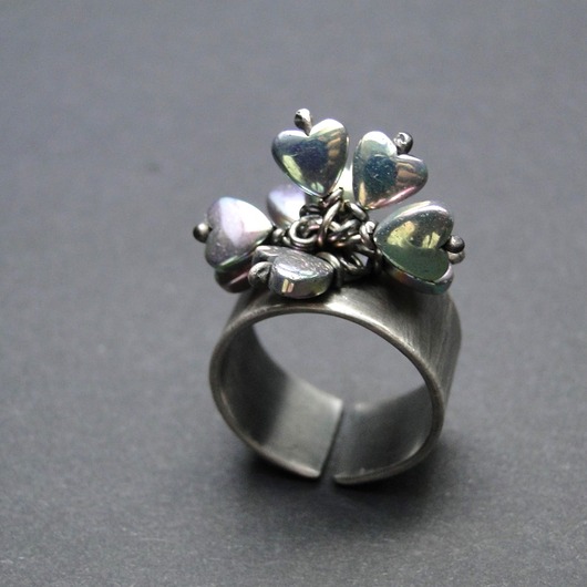 pierścionki srebrne Pierścień Heart Balloon