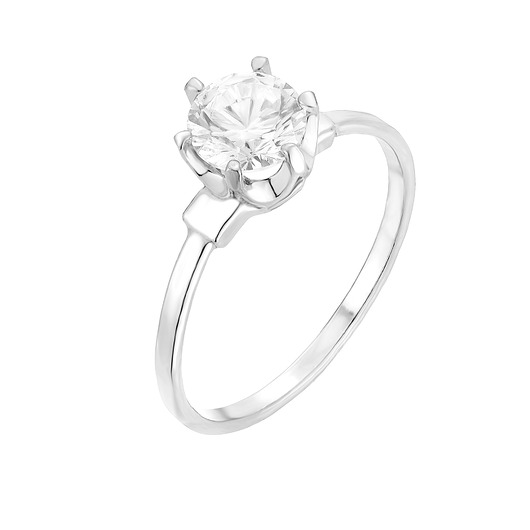 pierścionki srebrne Srebrny pierścionek z małą cyrkonią