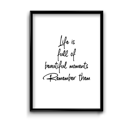 plakaty Plakat Moments