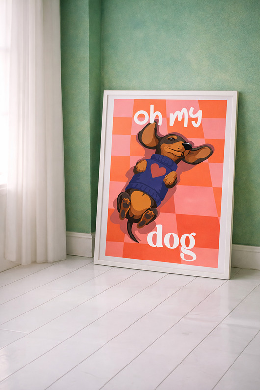 plakaty Plakat Oh my dog