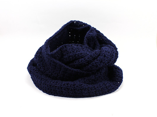 komin omotak owijka handmade dziergany szydełko RękaProduction