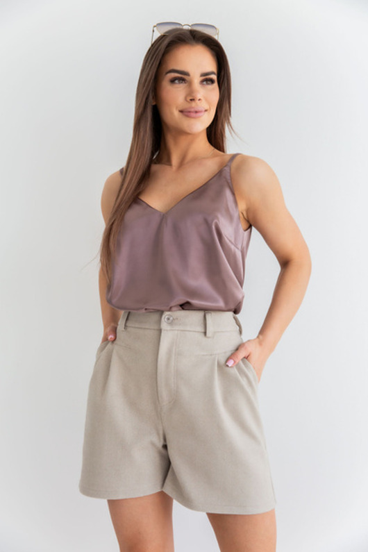 topy damskie Womens t-shirt beige