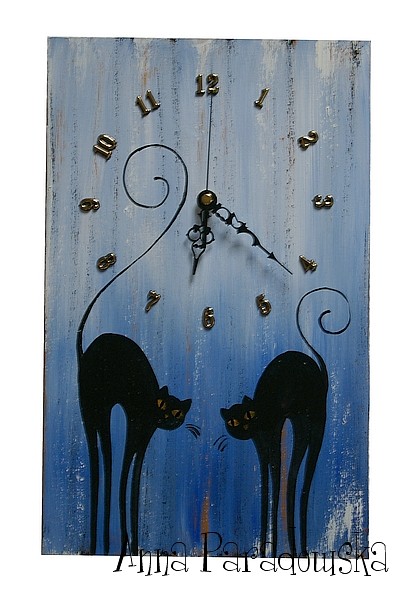 blue koty Anna Paradowska