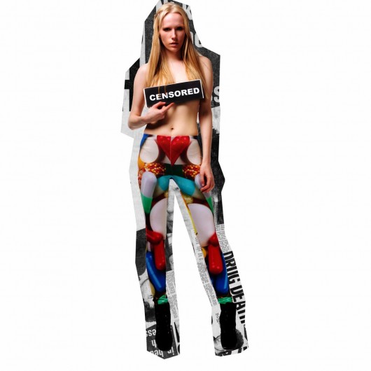 Pills leggings by NOH8 NOH8 SYNDICATE