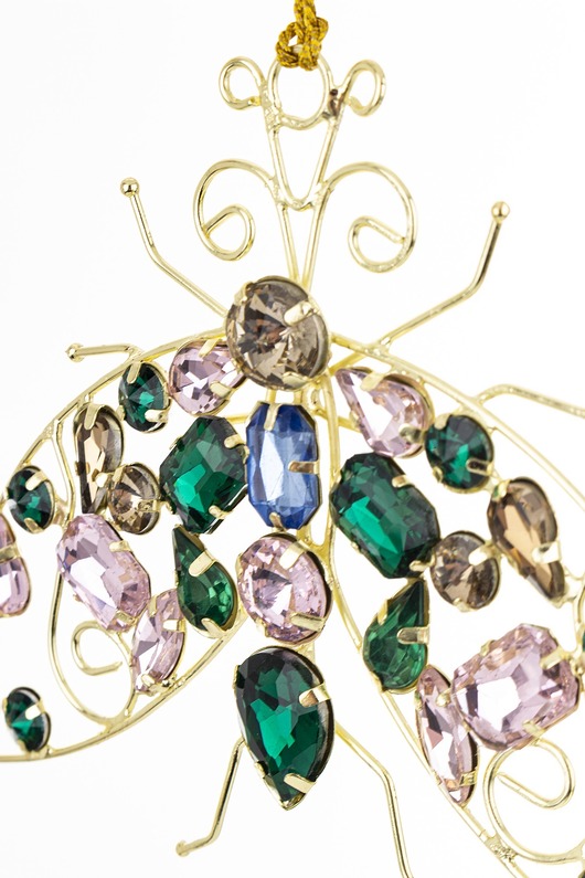 dekoracje świąteczne Ozdoba - zawieszka 2 szt. kolorowa 9,5x13x1 cm FLYGA