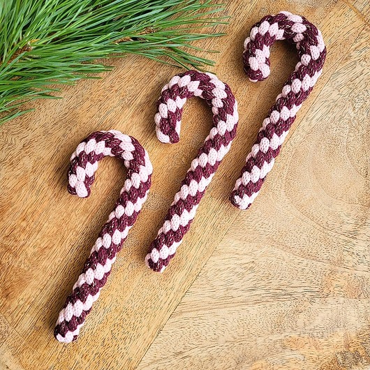 ozdoby choinkowe Zestaw 3 szt. Candy Cane Laska Cukrowa - Ozdoby Świąteczne na choinkę