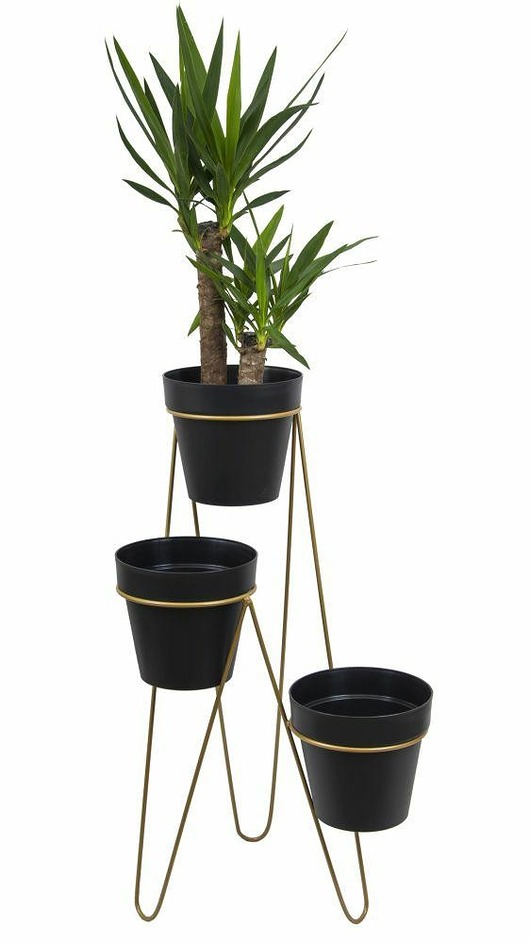 Kwietnik Stojak na Kwiaty Gold MIA home