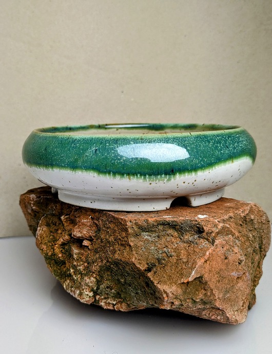 doniczki Płaska doniczka ceramiczna BONSAI III