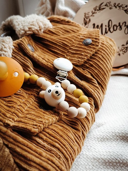 Zawieszka do smoczkaLittle bear Mymami