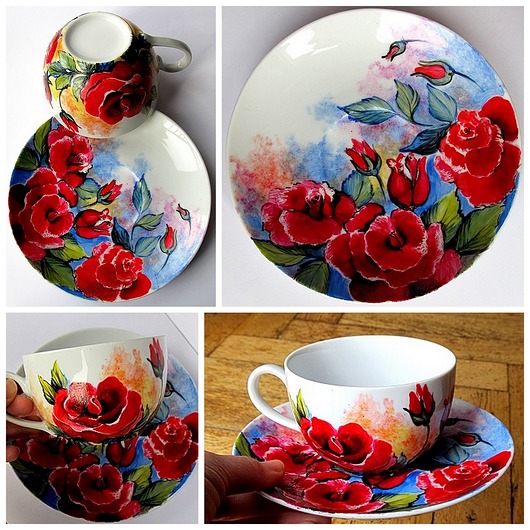 Filiżanka " ROSES" reniah