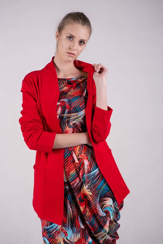 MARYNARKA Czerwona 3 for U