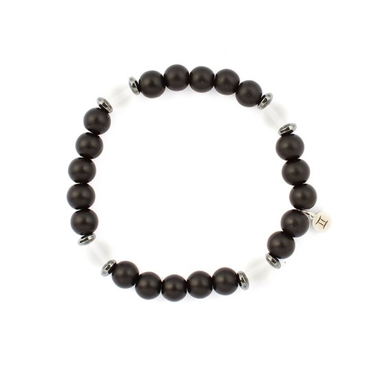 biżuteria męska Męska bransoletka zodiakalna - Bliźnięta - Energia i Równowaga I