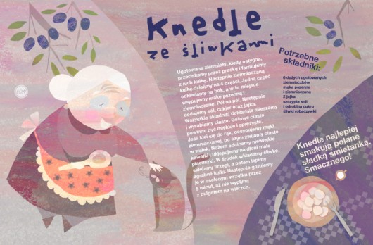 knedle ze śliwkami Bim Bom