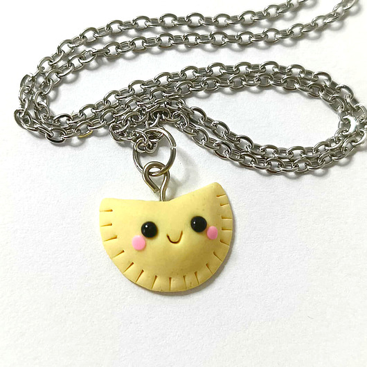 wisiory Naszyjnik Pierożek 