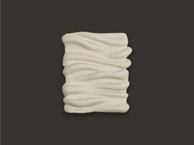 obrazy Folds No.3 - rzeźba ścienna, obraz strukturalny 43x33 cm