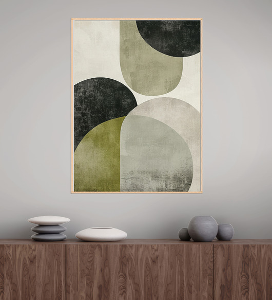 plakaty Geometria natury - Plakat, druk - Minimalizm, Boho, Loft #1
