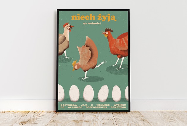 plakaty Plakat Niech żyją na wolności!