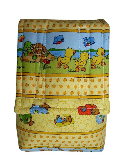 Żółwik i kaczuszki -etui na pieluchy Gazynia