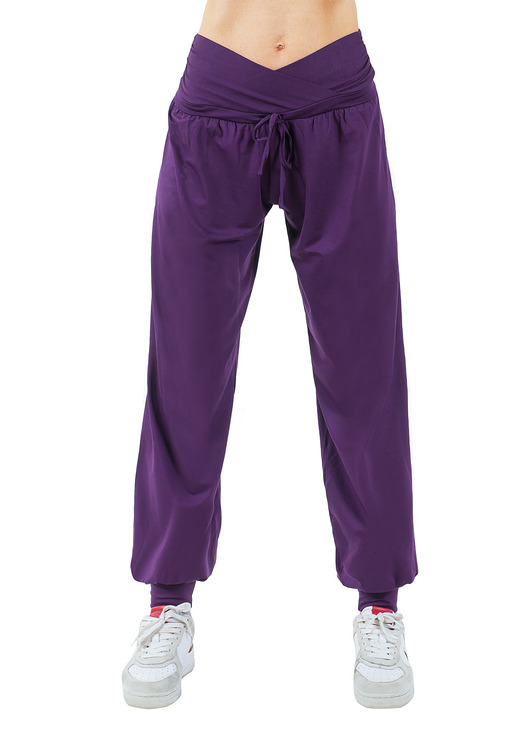 spodnie dresowe damskie Spodnie alladynki haremki casual oversize
