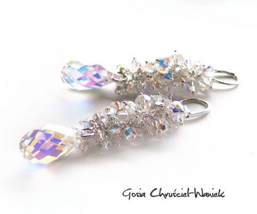 Swarovski - kaskady kryształów Gosia Chruściel-Waniek