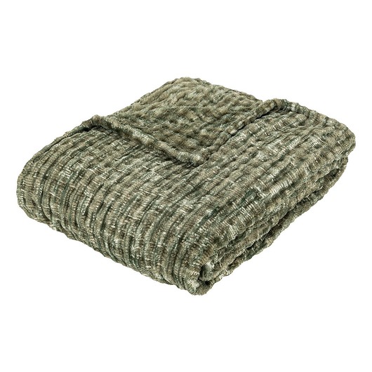 koce i narzuty Pled 125x150 cm SELATU zielony