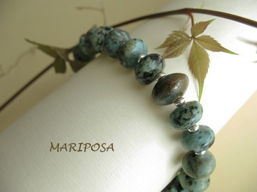 ceramica turkus bransoleta mariposa