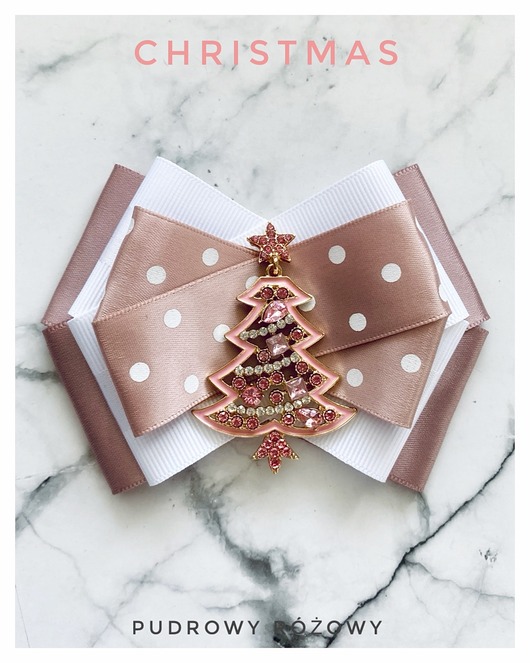 broszki Brosza z Choinką Mikołajki Święta