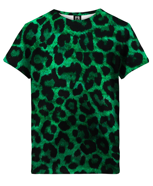 t-shirty dla chłopców T-shirt Boy DR.CROW Green Panther