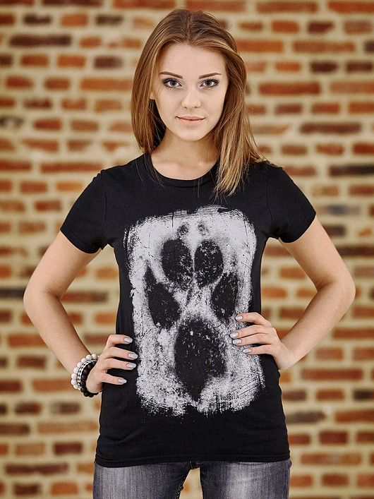 t-shirt damskie T-shirt damski UNDERWORLD Animal footprint
