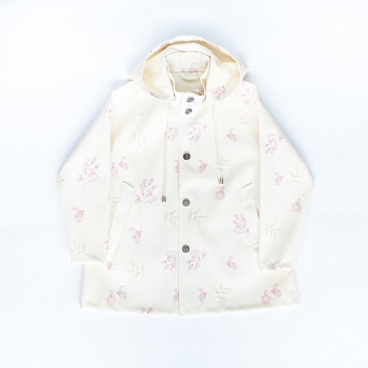kurtki i płaszcze dla dziewczynki Płaszczyk przeciwdeszczowy kwiatuszki wisterii