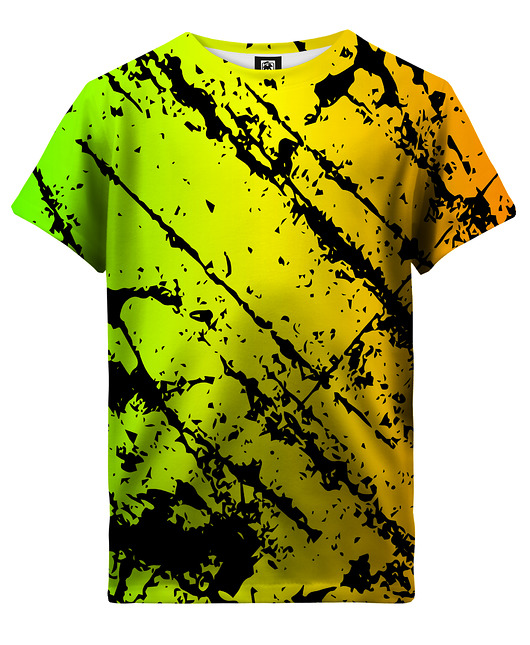 t-shirty dla dziewczynki T-shirt Girl DR.CROW Marble Gradient