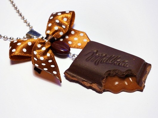 Naszyjnik toffi milka mniami Piecuchowo