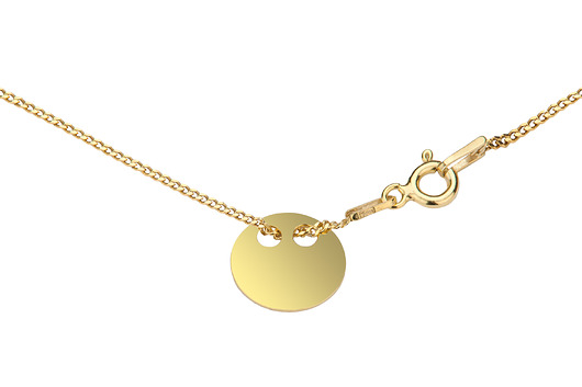 CELEBRYTKA łancuszek z zawieszką- srebro 925 poz Coccola JEWELLERY