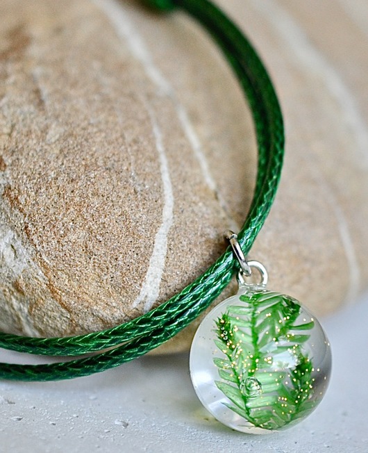 Bransoletka z wiosenną paprotką Grol Jewellery