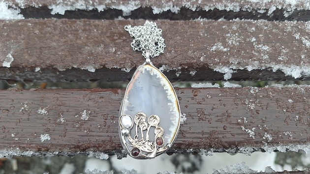 wisiory Grzybki - wisiorek