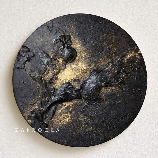 obrazy Obrazy okrągłe strukturalne