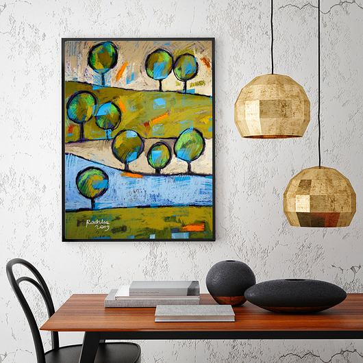 Weź koc - plakat 50x70 cm Katarzyna Radzka
