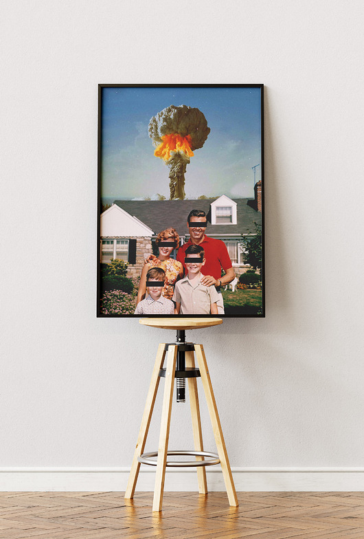 plakaty Plakat Sezon Na Grilla - Kolaż Fine Art