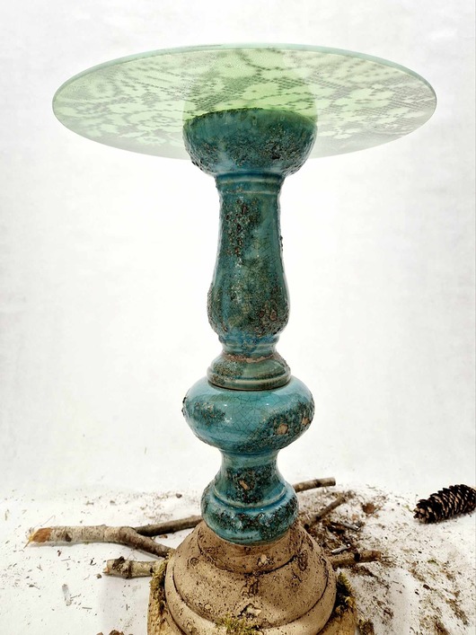stoliki kawowe STOLIK CERAMICZNA NOGA KOLEKCJA AZZURRO NR. 1