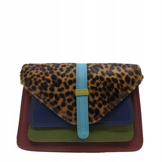 torby na ramię Torebka damska klasyczna elegancka skórzana na ramię pasek OLIVKA