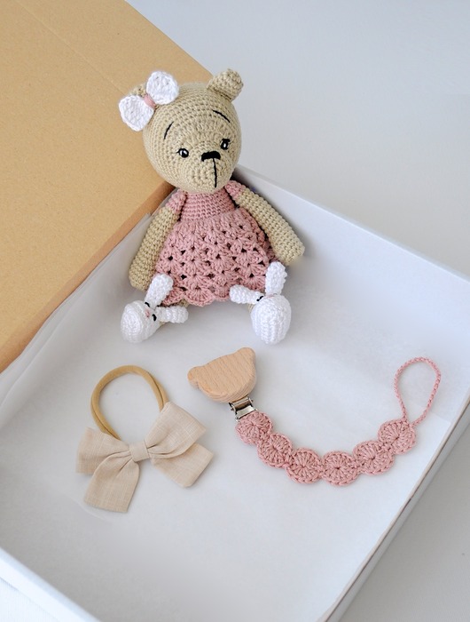 przytulanki dla niemowląt i dzieci Zestaw prezentowy  - śpiochowy